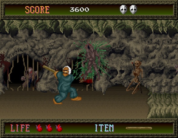 Screenshot for Splatterhouse on Arcade