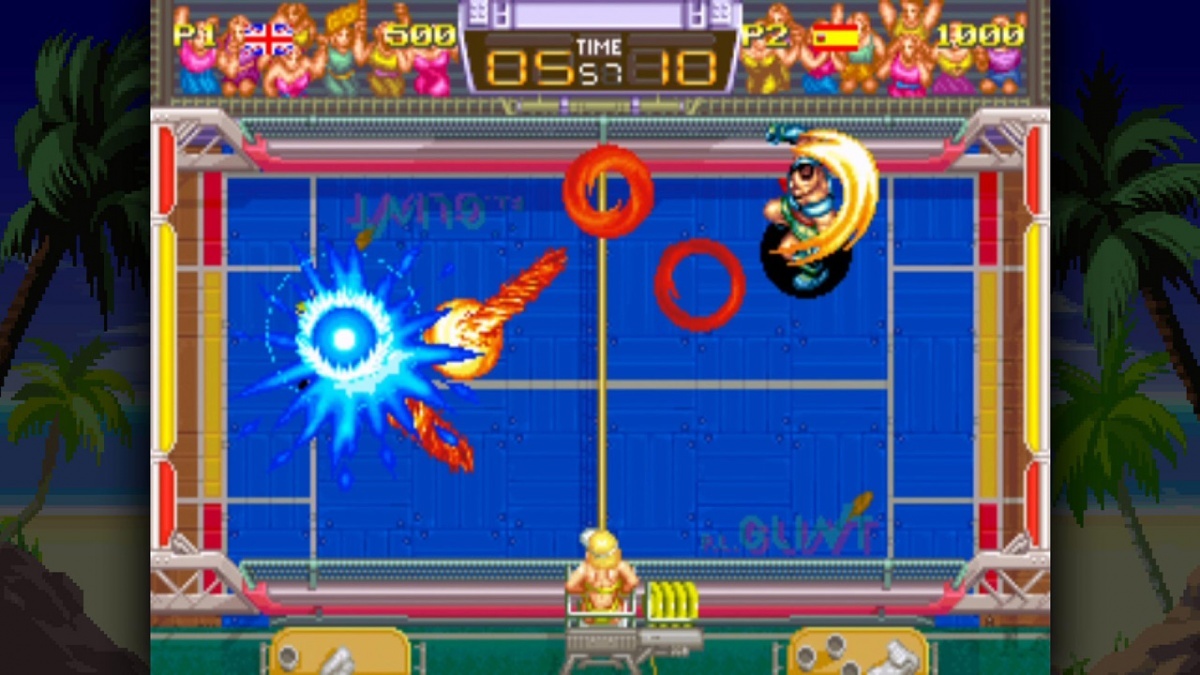 Screenshot for Windjammers on Nintendo Switch