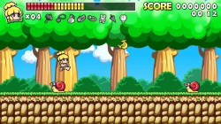 Screenshot for Wonder Boy Returns Remix - click to enlarge