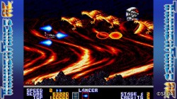 Screenshot for SEGA Ages: Thunder Force AC - click to enlarge