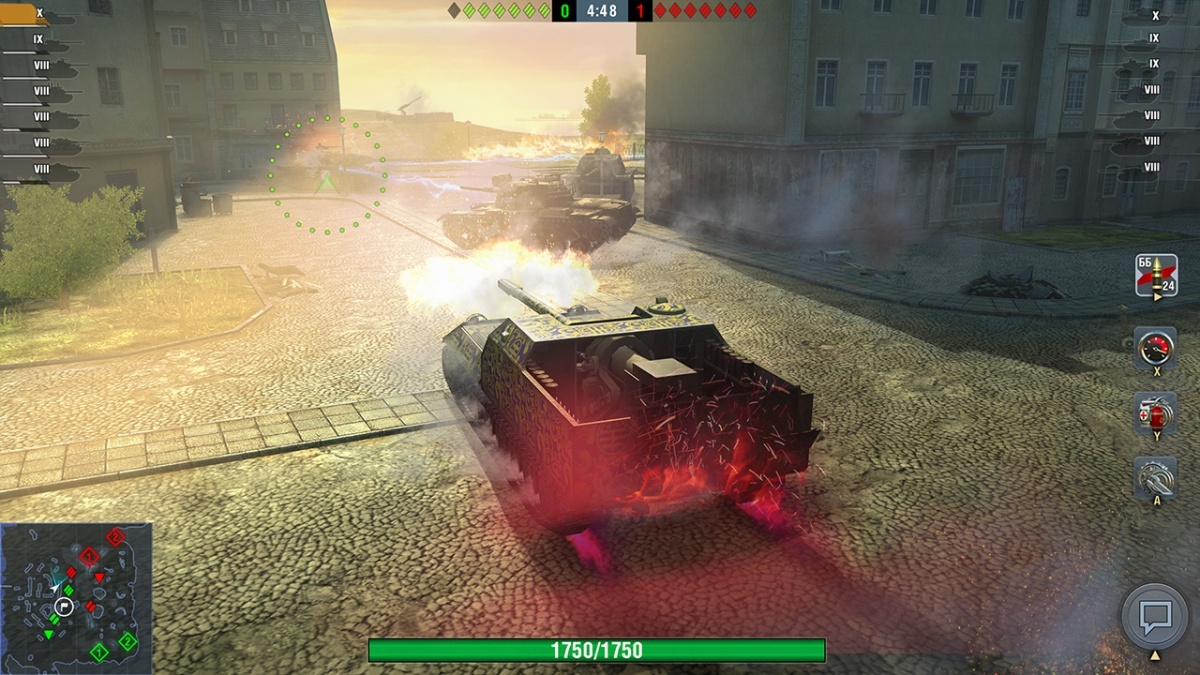 Screenshot for World of Tanks: Blitz  on Nintendo Switch