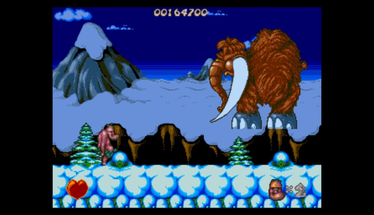 Screenshot for Chuck Rock on Mega Drive