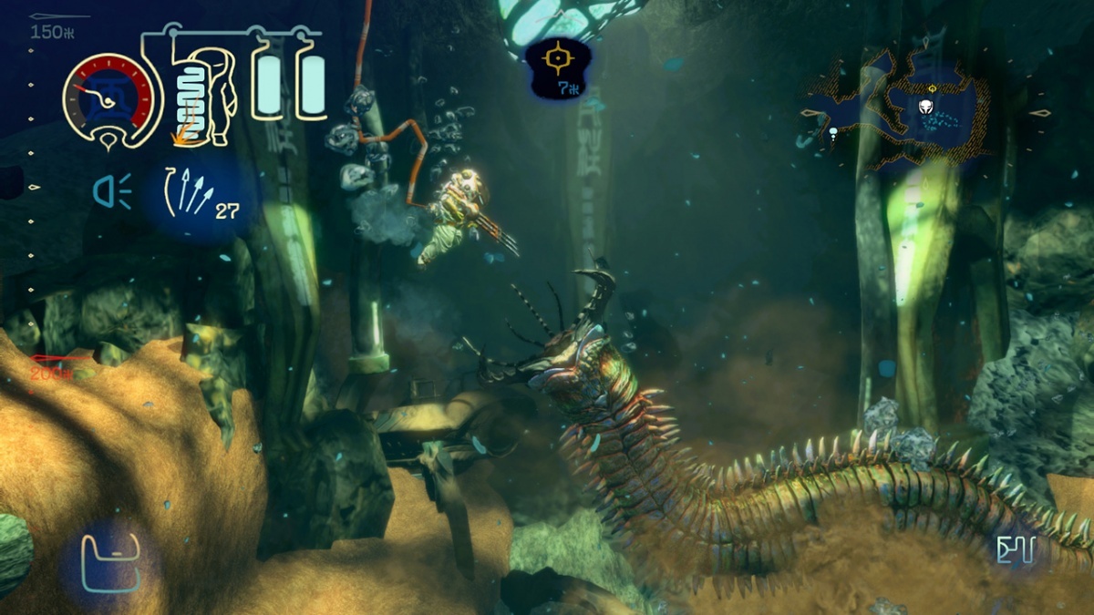 Screenshot for Shinsekai: Into the Depths on Nintendo Switch