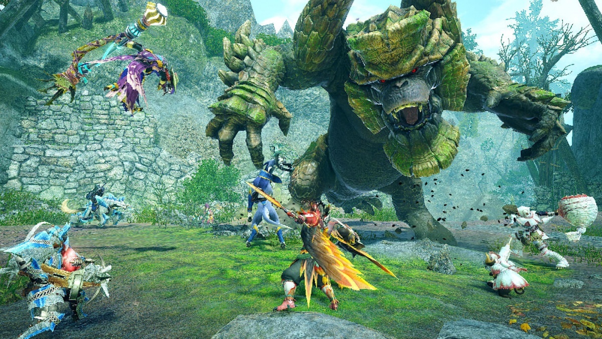 Screenshot for Monster Hunter Rise: Sunbreak on Nintendo Switch