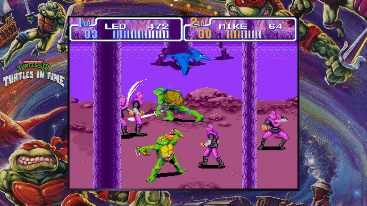 Screenshot for Teenage Mutant Ninja Turtles: The Cowabunga Collection on PlayStation 5