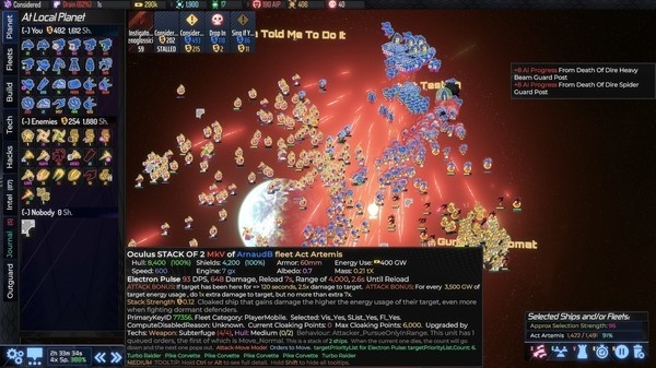 Screenshot for AI WAR 2 on PC