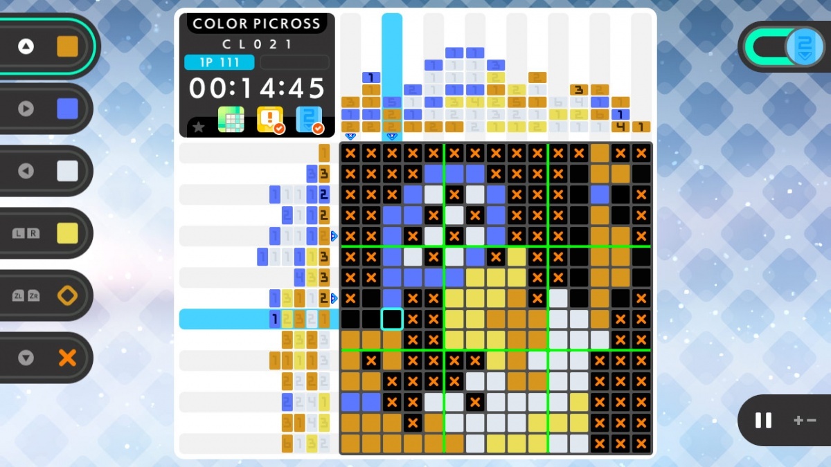 Screenshot for Picross S7 on Nintendo Switch