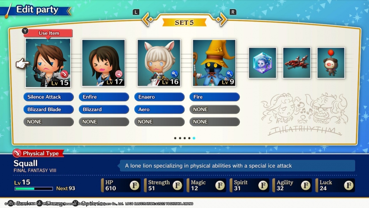 Screenshot for Theatrhythm Final Bar Line on Nintendo Switch