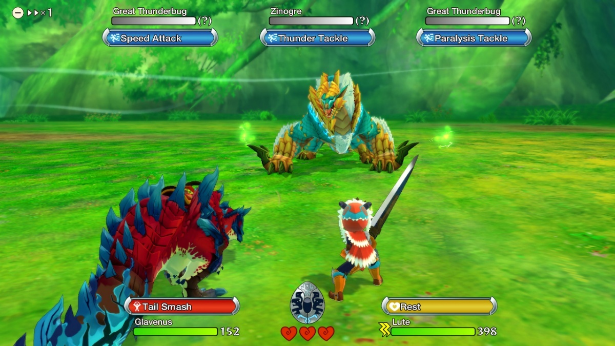 Screenshot for Monster Hunter Stories on Nintendo Switch