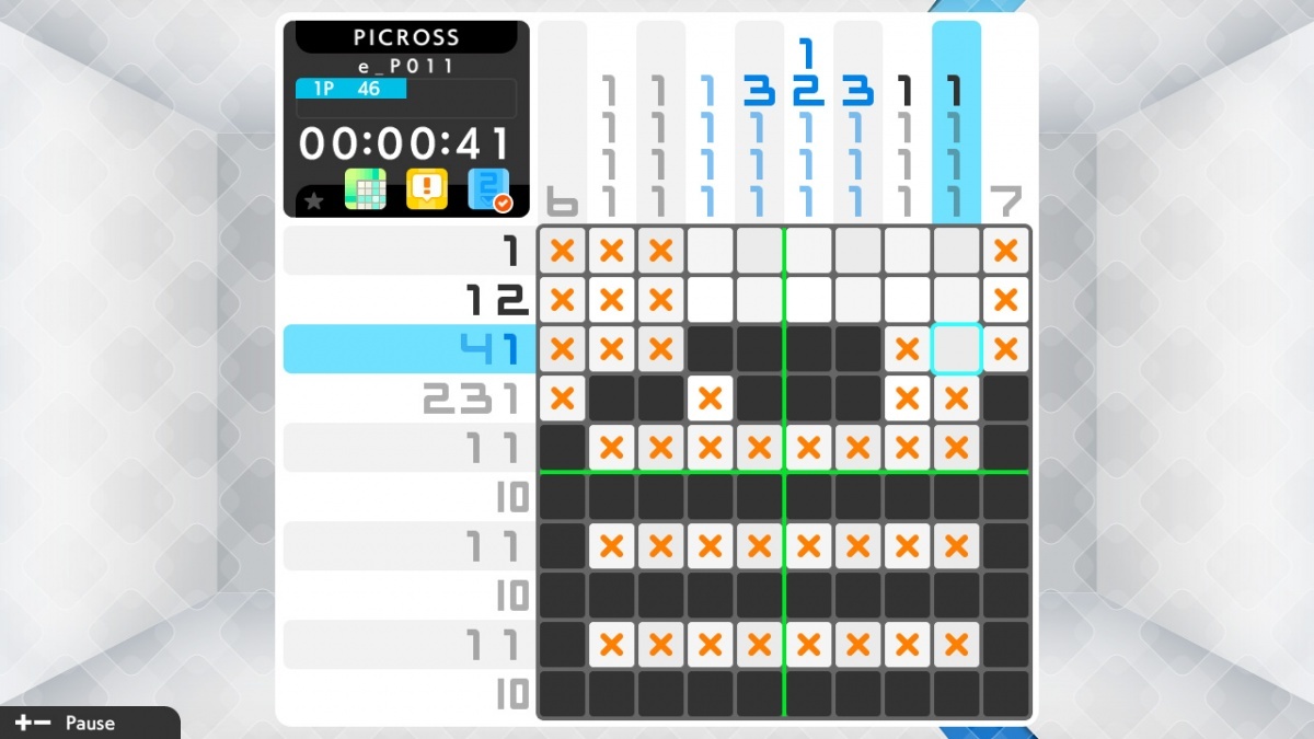 Screenshot for Picross S+ on Nintendo Switch