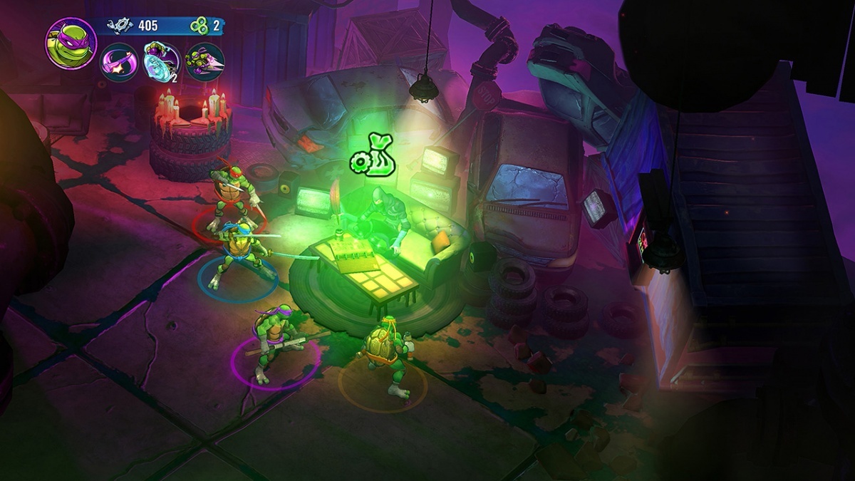 Screenshot for Teenage Mutant Ninja Turtles: Splintered Fate on Nintendo Switch