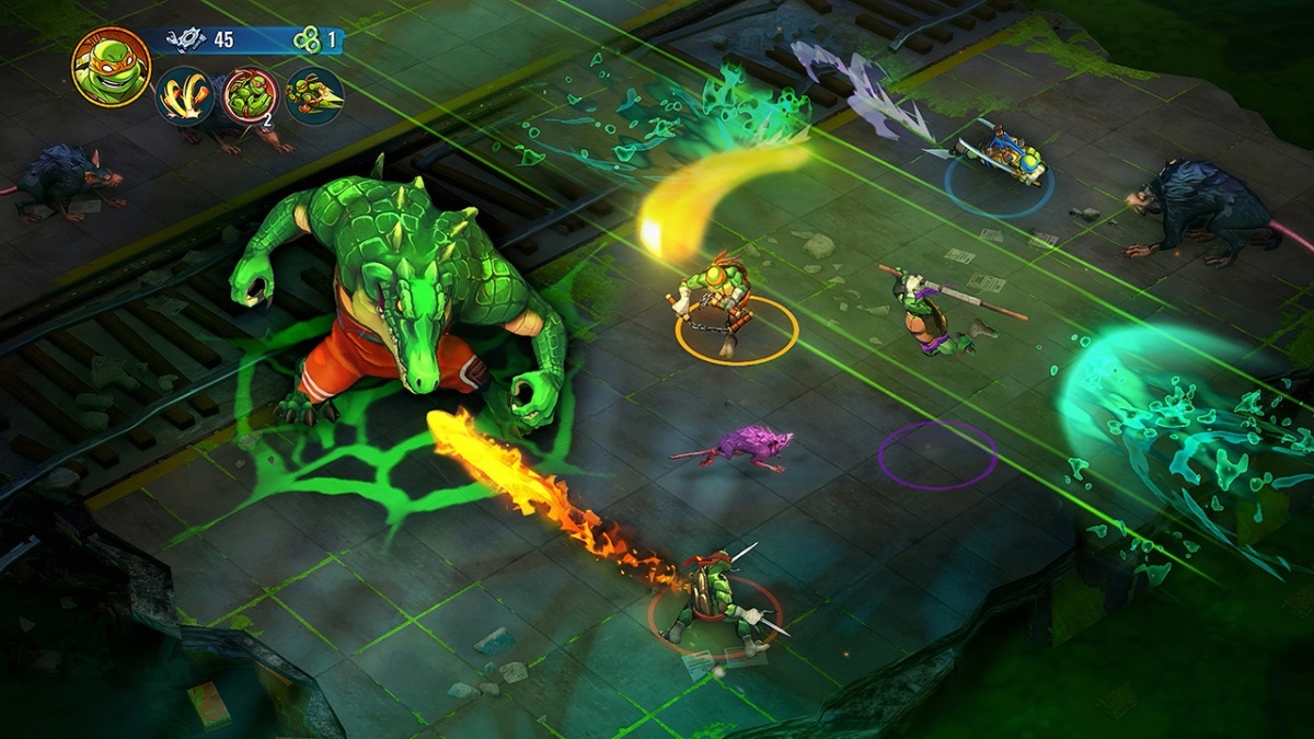 Screenshot for Teenage Mutant Ninja Turtles: Splintered Fate on Nintendo Switch