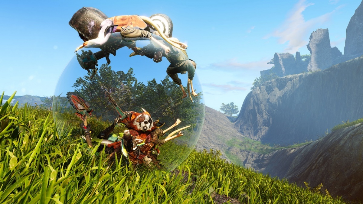 Screenshot for Biomutant on Nintendo Switch