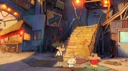 Screenshot for Shin-chan: Shiro and the Coal Town - click to enlarge