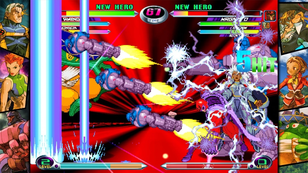 Screenshot for Marvel vs. Capcom Fighting Collection: Arcade Classics on Nintendo Switch