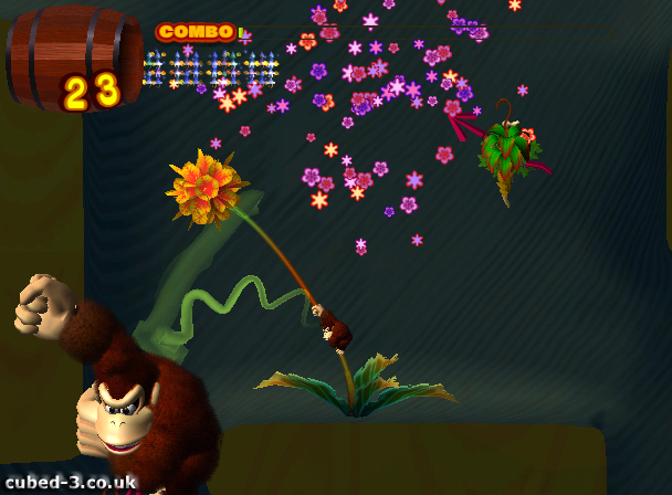 Screenshot for Donkey Kong: Jungle Beat (Hands On) on GameCube