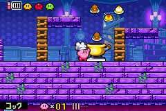 Screenshot for Kirby & The Amazing Mirror on Game Boy Advance