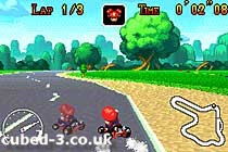 Screenshot for Mario Kart: Super Circuit on Game Boy Advance