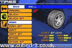 Screenshot for Racing Gears Advance on Game Boy Advance