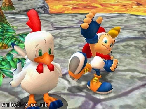 Screenshot for Billy Hatcher And The Giant Egg on GameCube