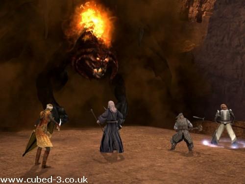 Screenshot for Lord of the Rings: The Third Age (Hands On) on GameCube