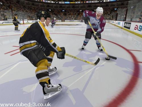 Screenshot for NHL 2005 on GameCube