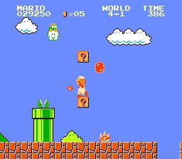 Screenshot for Super Mario Bros. - click to enlarge