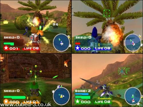 Screenshot for Star Fox: Assault on GameCube