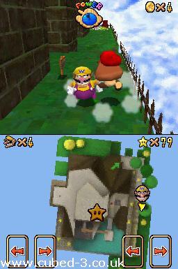 Screenshot for Super Mario 64 DS - click to enlarge