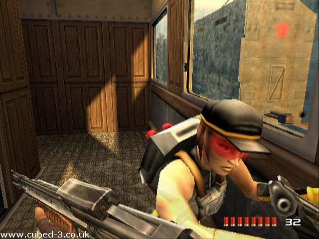 Screenshot for Timesplitters: Future Perfect (Hands On) on GameCube