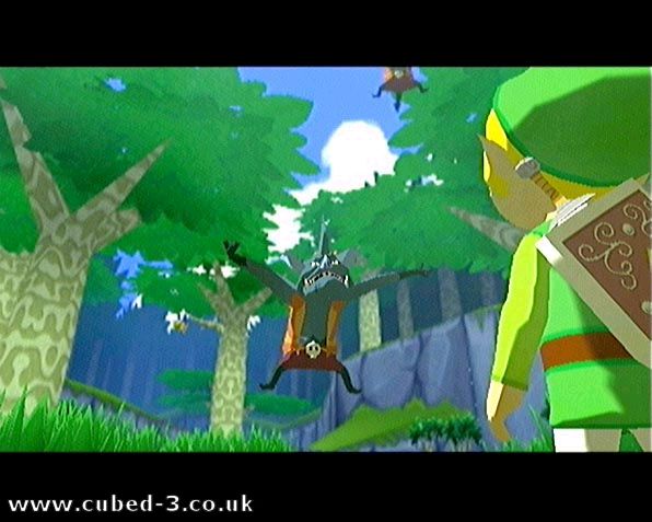Screenshot for The Legend of Zelda: The Wind Waker on GameCube