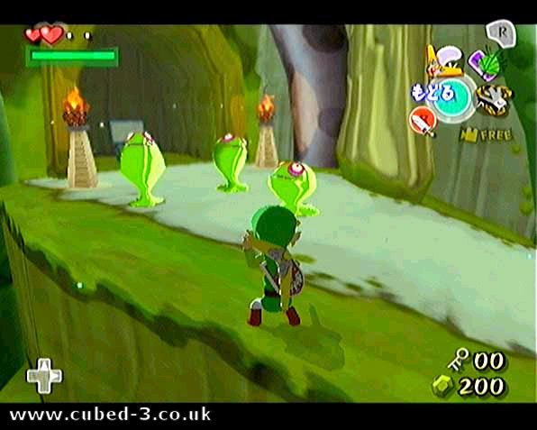 Screenshot for The Legend of Zelda: The Wind Waker on GameCube