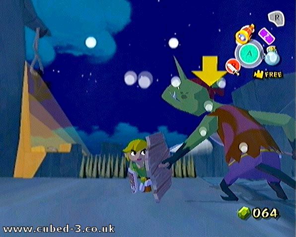 Screenshot for The Legend of Zelda: The Wind Waker on GameCube