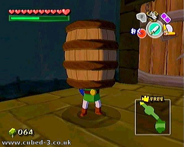 Screenshot for The Legend of Zelda: The Wind Waker on GameCube