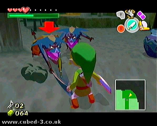 Screenshot for The Legend of Zelda: The Wind Waker on GameCube