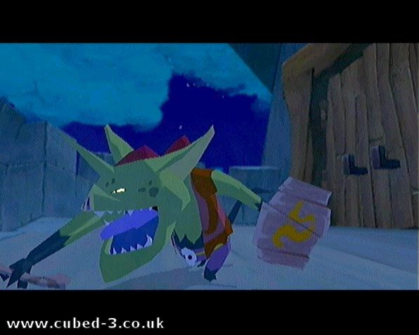 Screenshot for The Legend of Zelda: The Wind Waker on GameCube