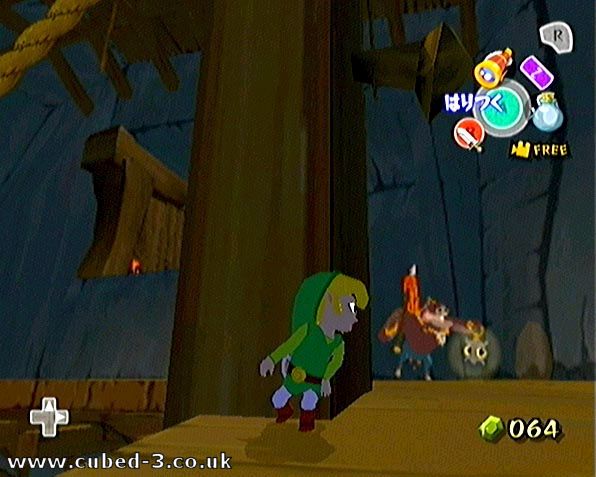 Screenshot for The Legend of Zelda: The Wind Waker on GameCube